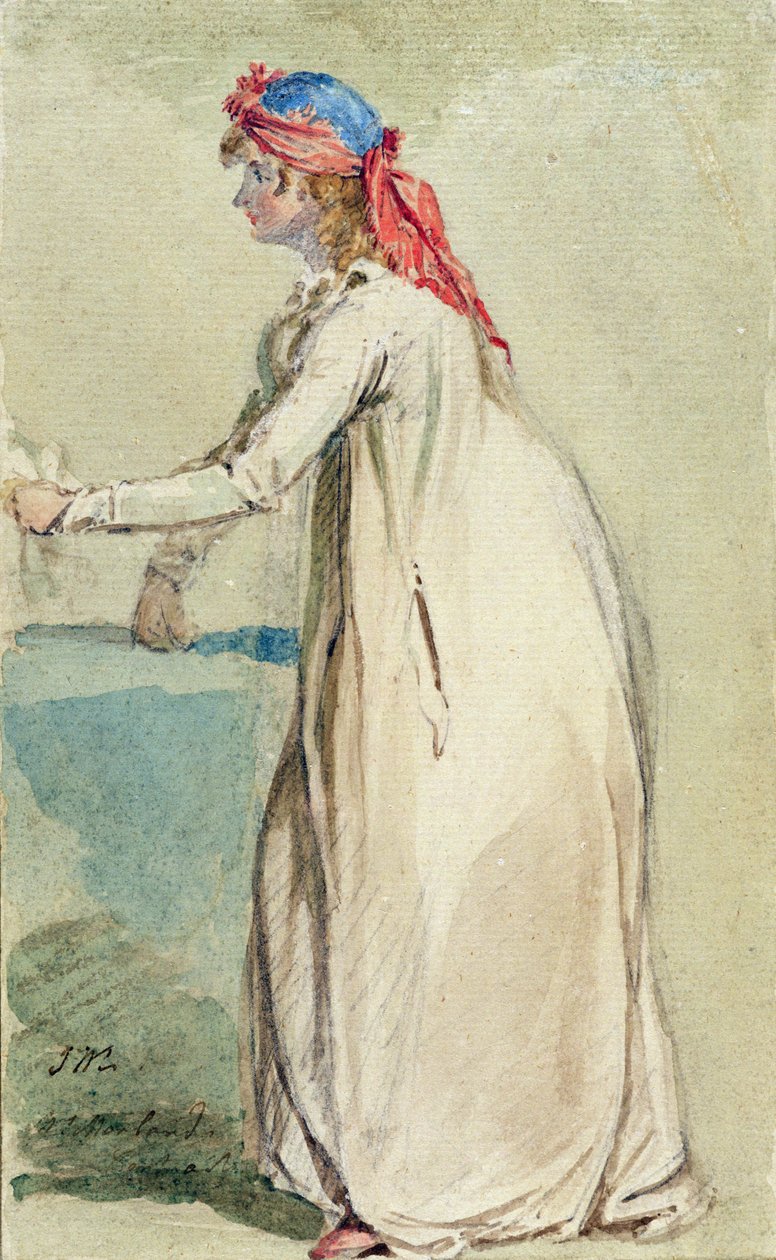Portrait de Mme Morland, c.1800-04 - James Ward