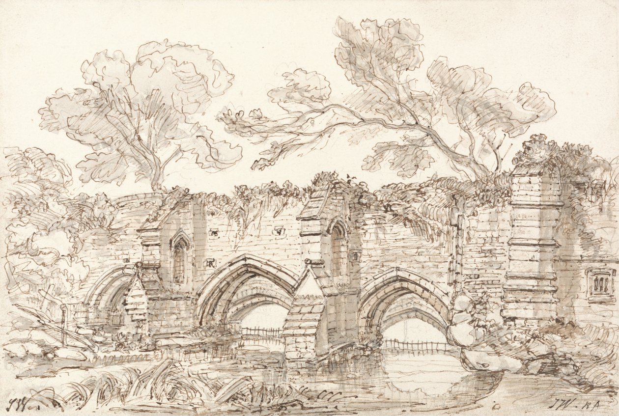 Le vieux pont double, Bury St. Edmunds - James Ward