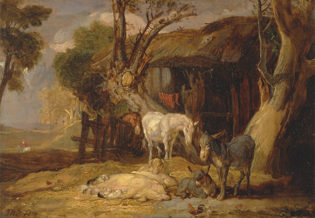 La cour de paille - James Ward