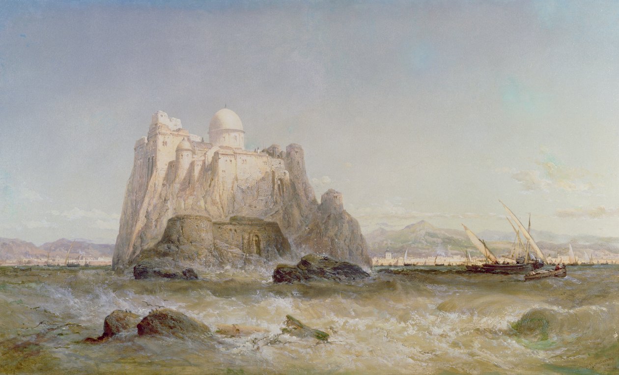 Un château sur la côte méditerranéenne - James Webb