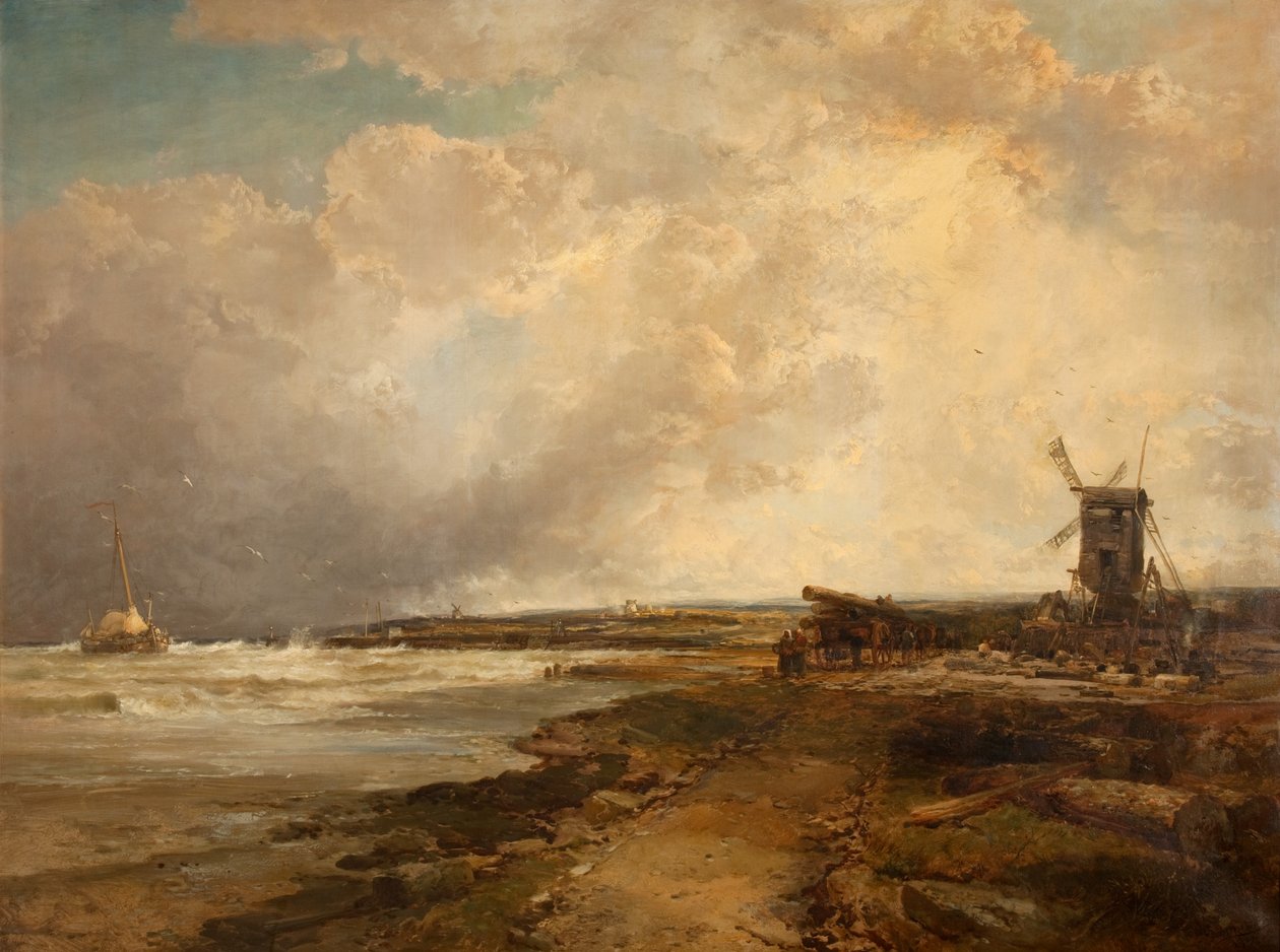 Après un Orage sur la Côte du Sussex, 1882-83 - James Webb