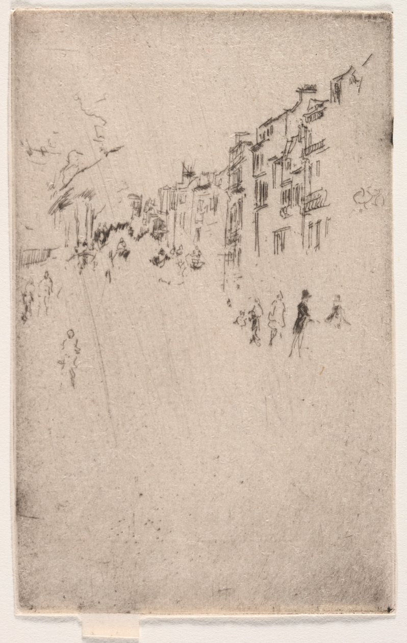 Un fragment de Piccadilly - James Abbott McNeill Whistler