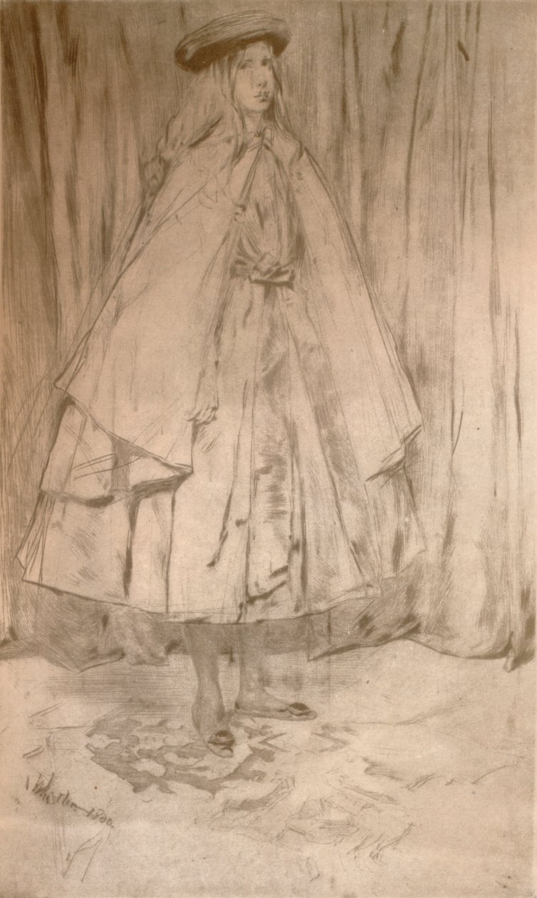 Annie Haden, 1860, 1904 - James Abbott McNeill Whistler