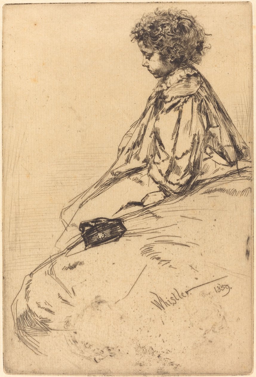 Bibi Lalouette - James Abbott McNeill Whistler