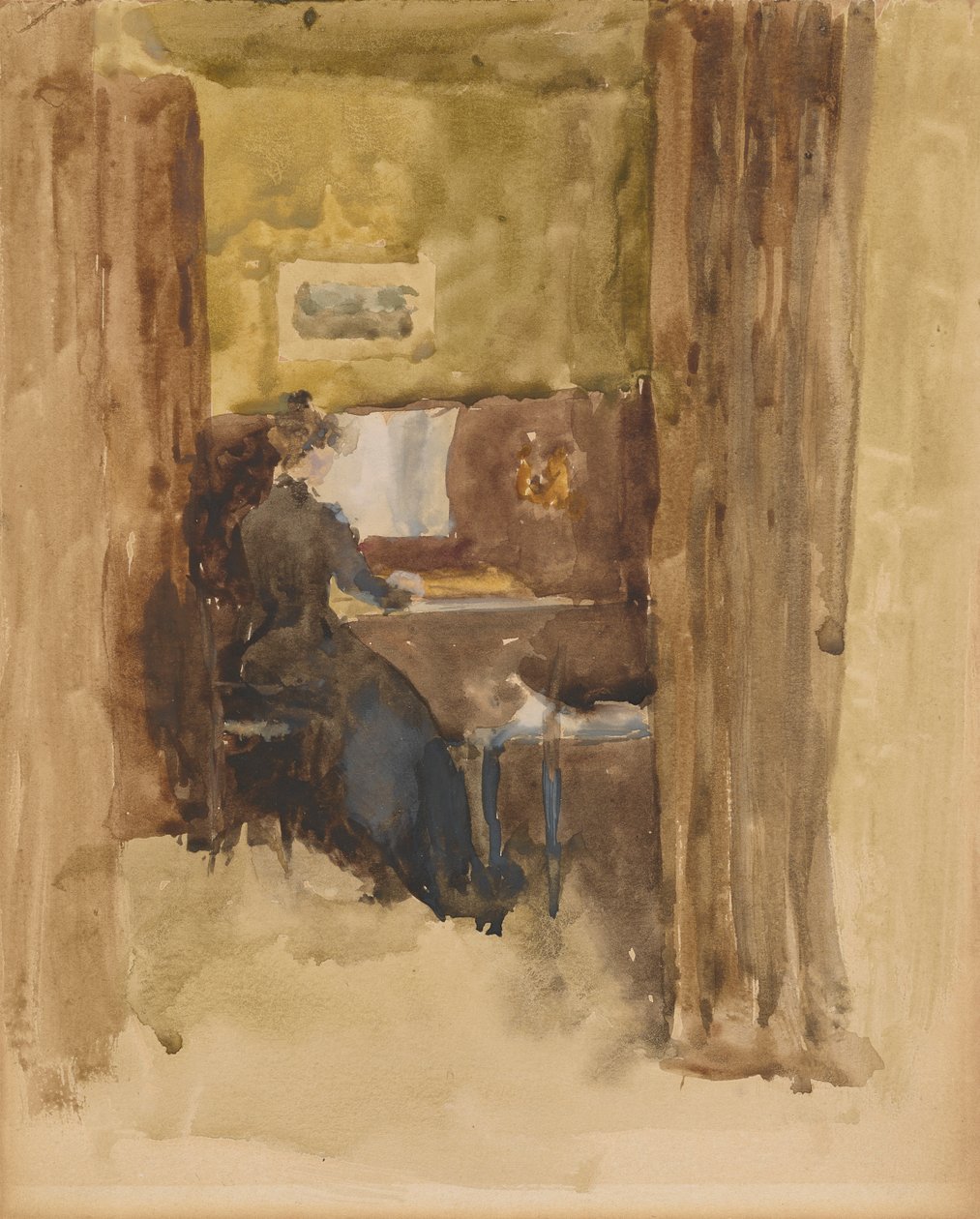 Bravura en brun, 1883-1884 - James Abbott McNeill Whistler