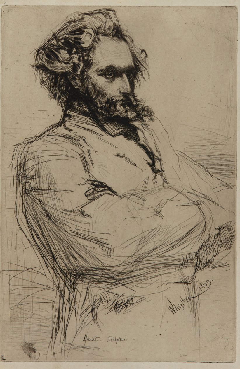 C.L. Drouet, sculpteur - James Abbott McNeill Whistler