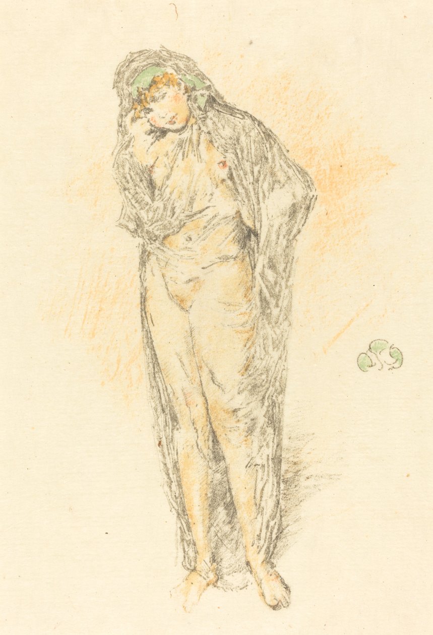 Figure drapée, debout, 1891 - James Abbott McNeill Whistler