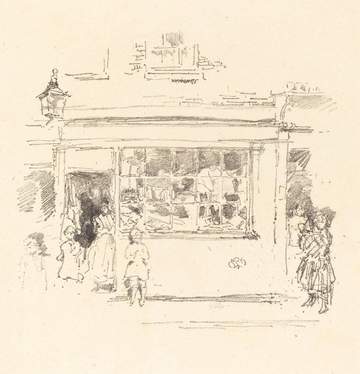 Drury Lane Rags - James Abbott McNeill Whistler