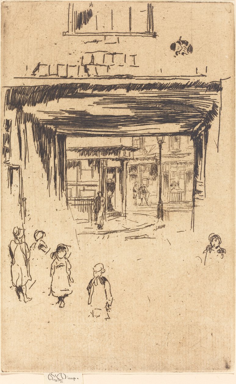 Drury Lane, vers 1880-1881 - James Abbott McNeill Whistler