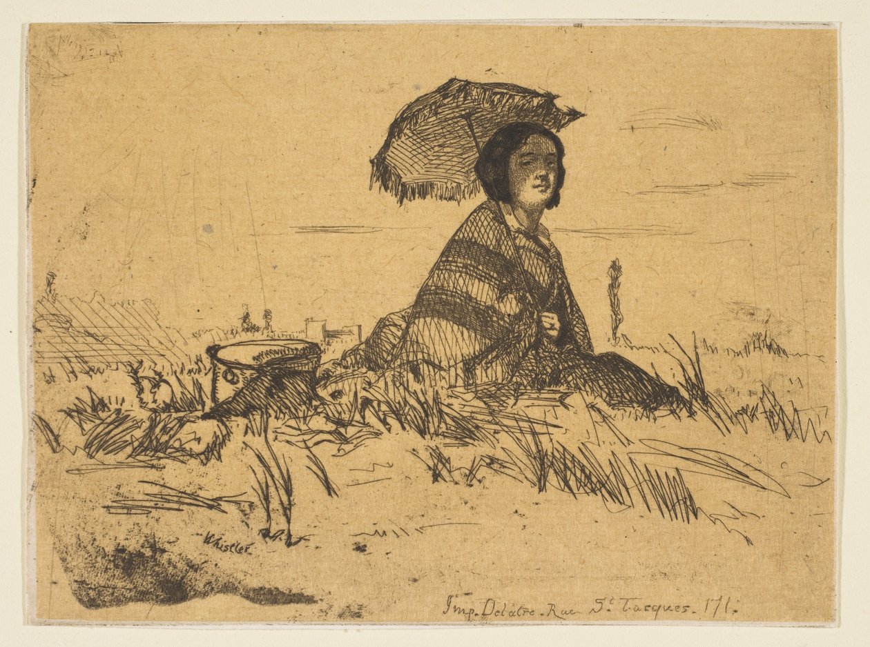 En plein soleil, 1858 - James Abbott McNeill Whistler