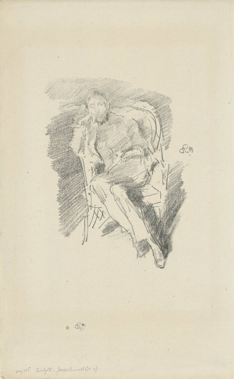 Lueur de feu. Joseph Pennell. No. 2 - James Abbott McNeill Whistler