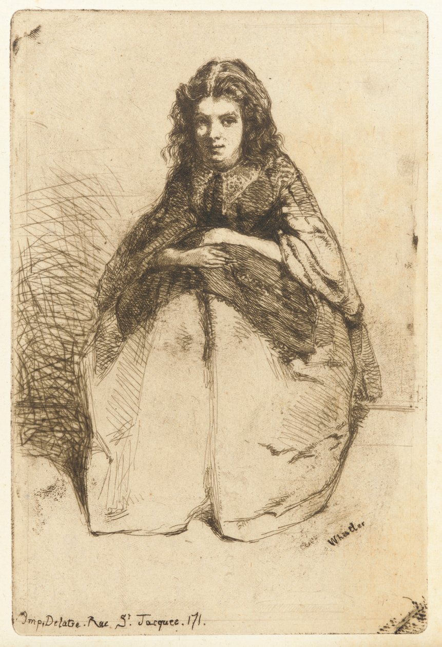 Fumette, 1858 - James Abbott McNeill Whistler