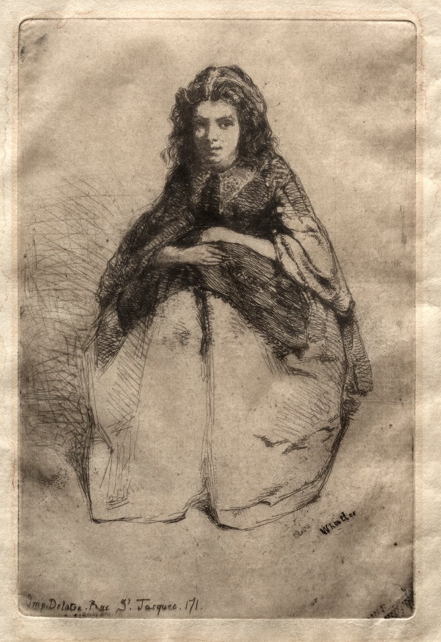 Fummette, 1858 - James Abbott McNeill Whistler