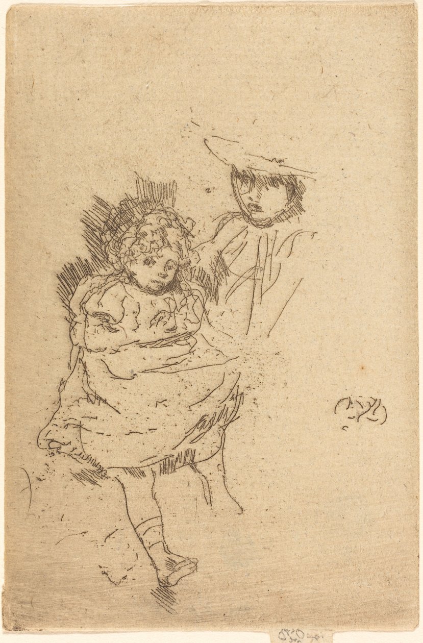 Bébé gitan - James Abbott McNeill Whistler