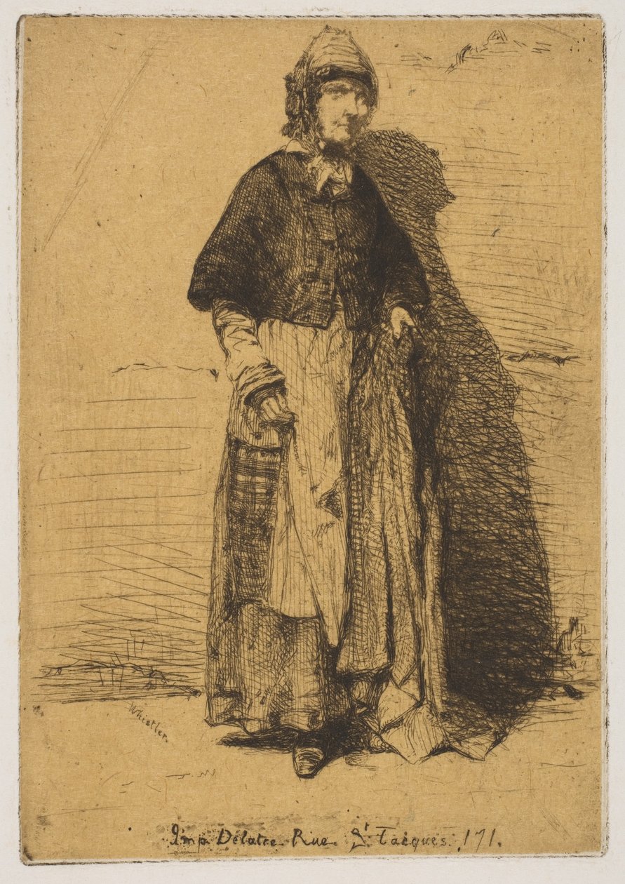 La Mère Gérard, 1858 - James Abbott McNeill Whistler