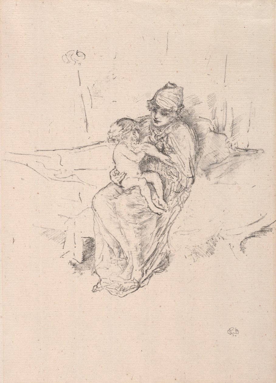 Mère et enfant, No. 1 - James Abbott McNeill Whistler