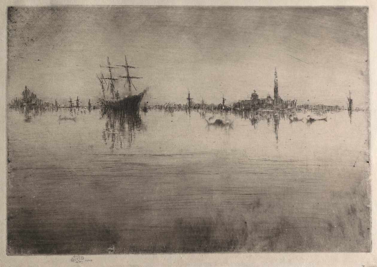 Nocturne, 1880 - James Abbott McNeill Whistler