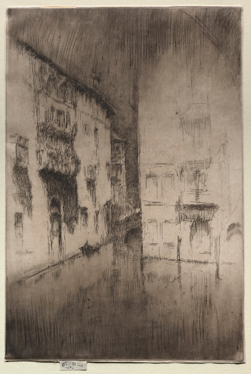 Nocturne : Palais, 1886 - James Abbott McNeill Whistler