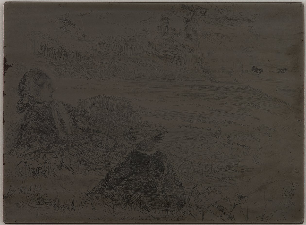 Nourrice et enfant - James Abbott McNeill Whistler