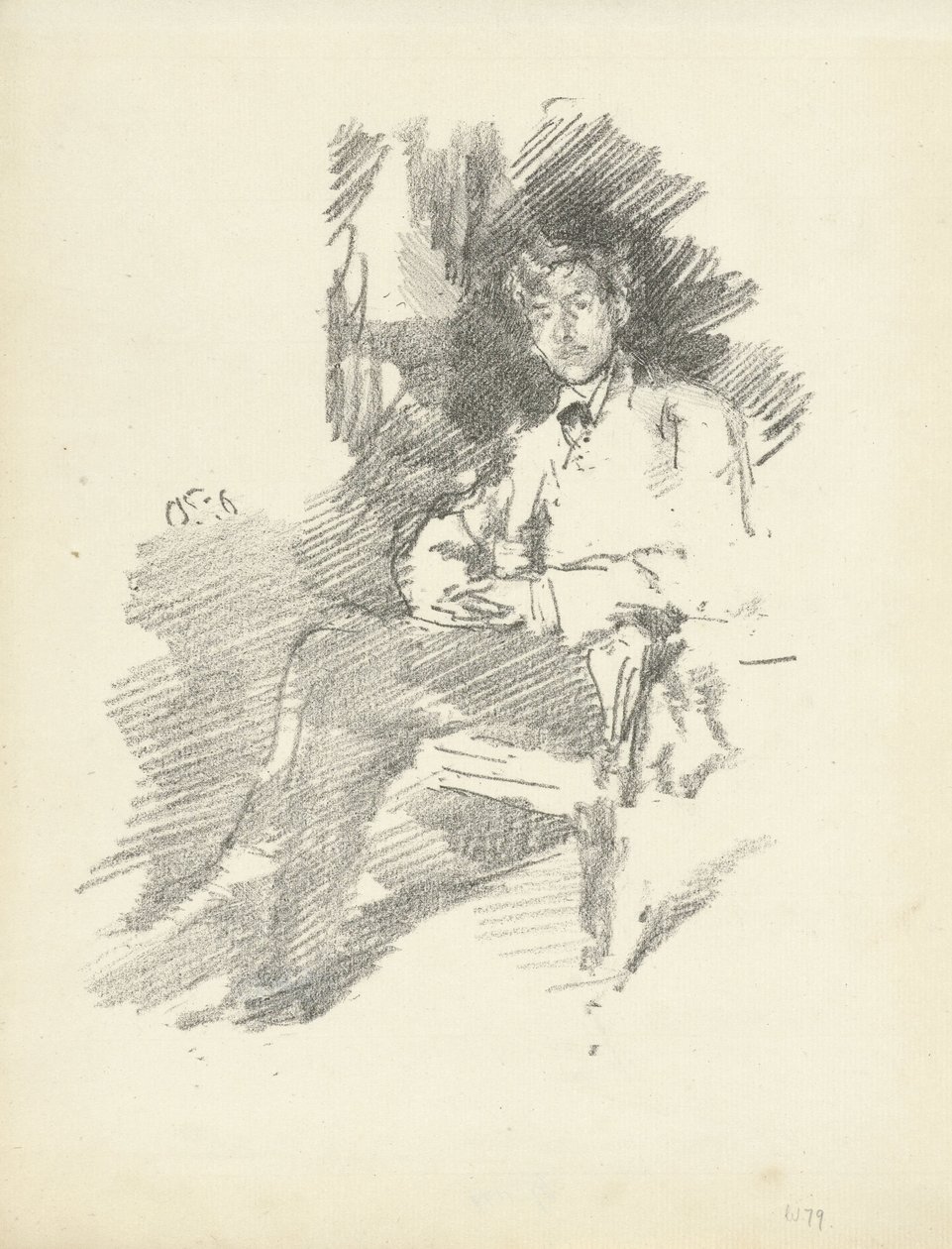 Portrait de Walter Sickert - James Abbott McNeill Whistler