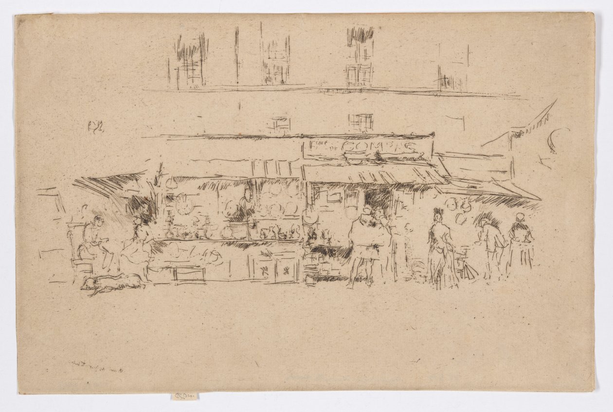 Quai de Montebello - James Abbott McNeill Whistler