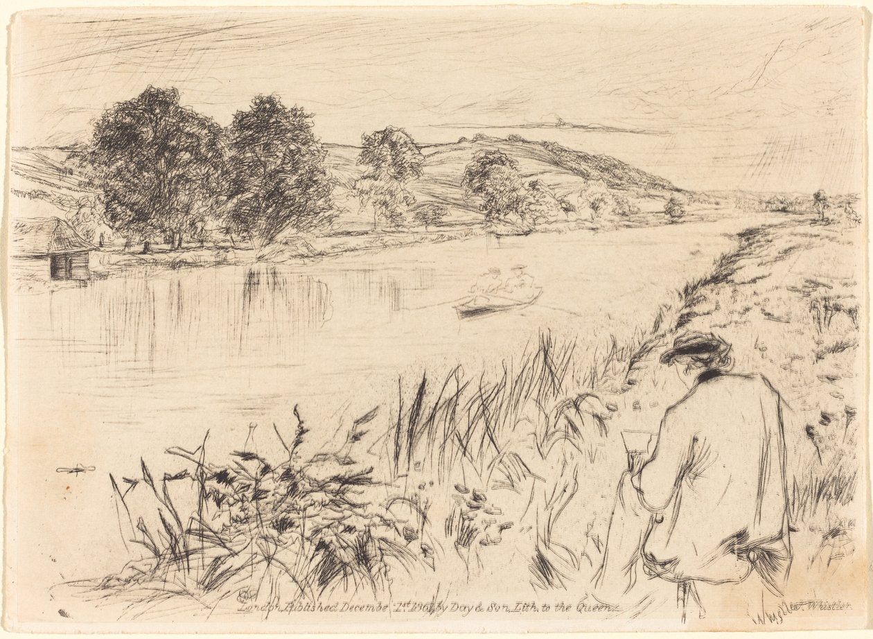 Esquisse, No. 1, 1861 - James Abbott McNeill Whistler
