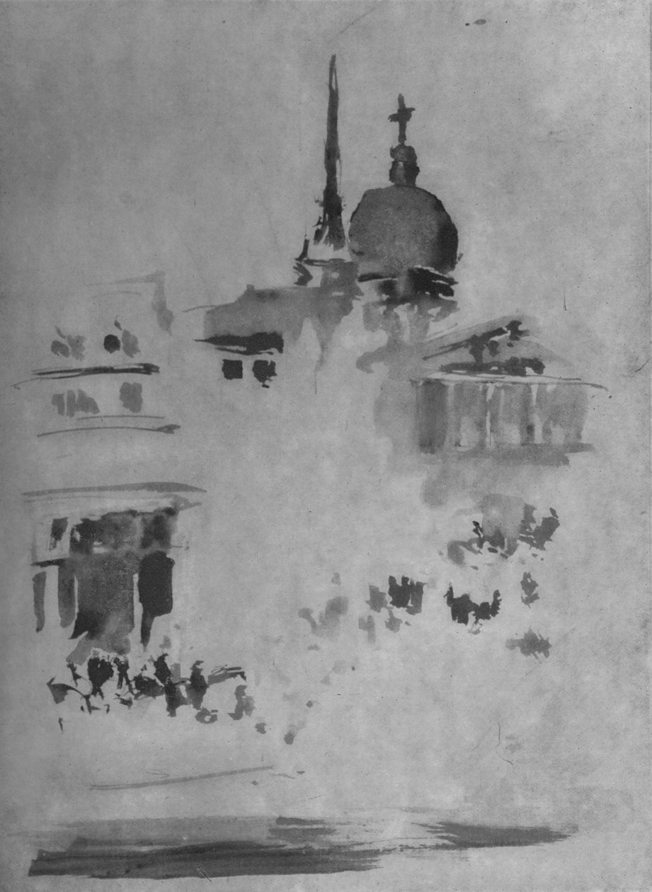 St. Pauls, c1884, 1904 - James Abbott McNeill Whistler