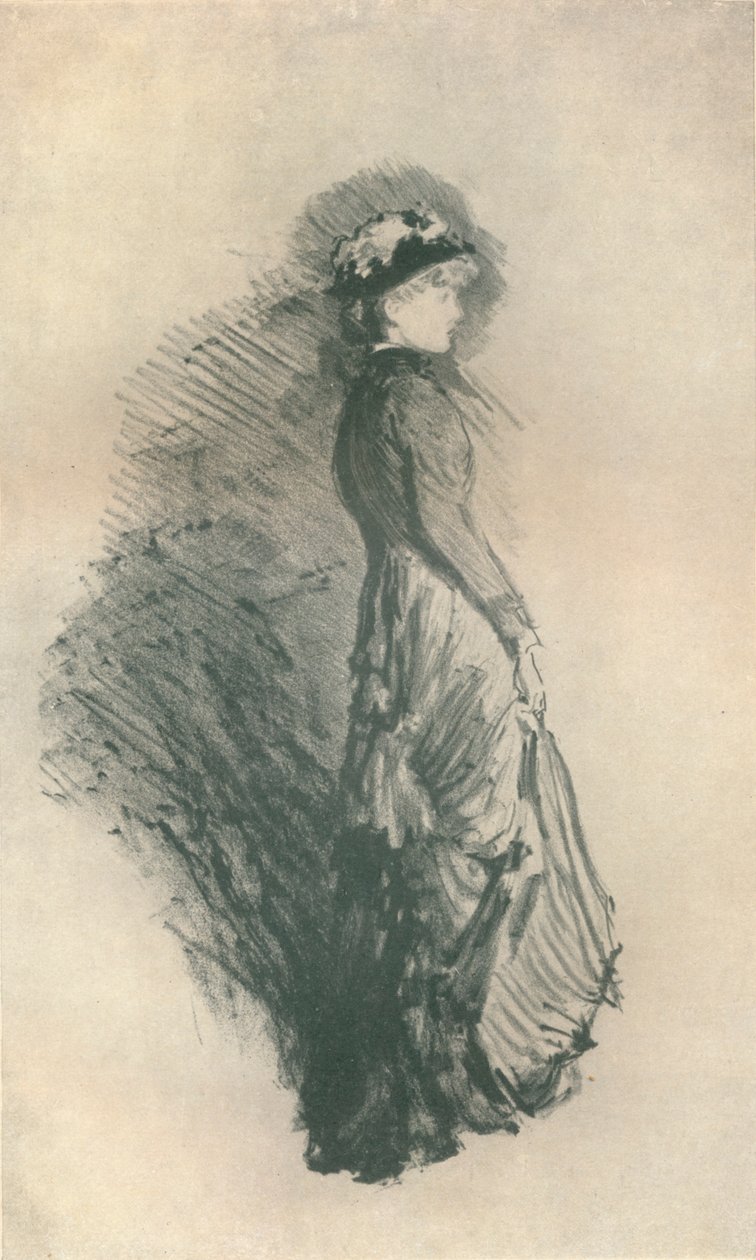 Étude : Figure debout, 1878, 1904 - James Abbott McNeill Whistler