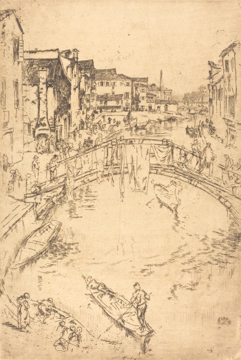 Le Pont, 1879-1880 - James Abbott McNeill Whistler