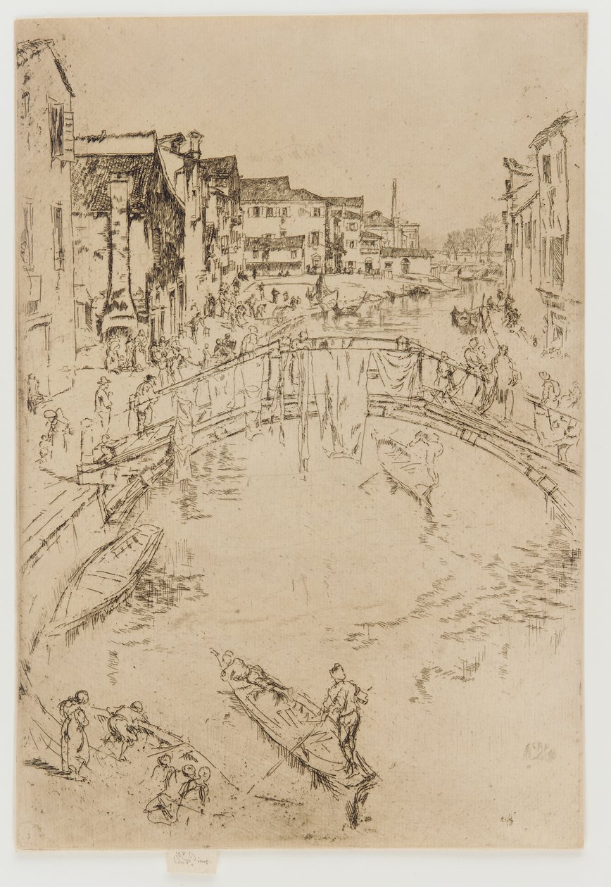 Le Pont, Santa Marta, 1879-1880 - James Abbott McNeill Whistler