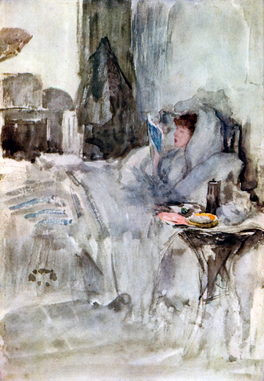 Le Convalescent, 19e siècle, 1933 - James Abbott McNeill Whistler