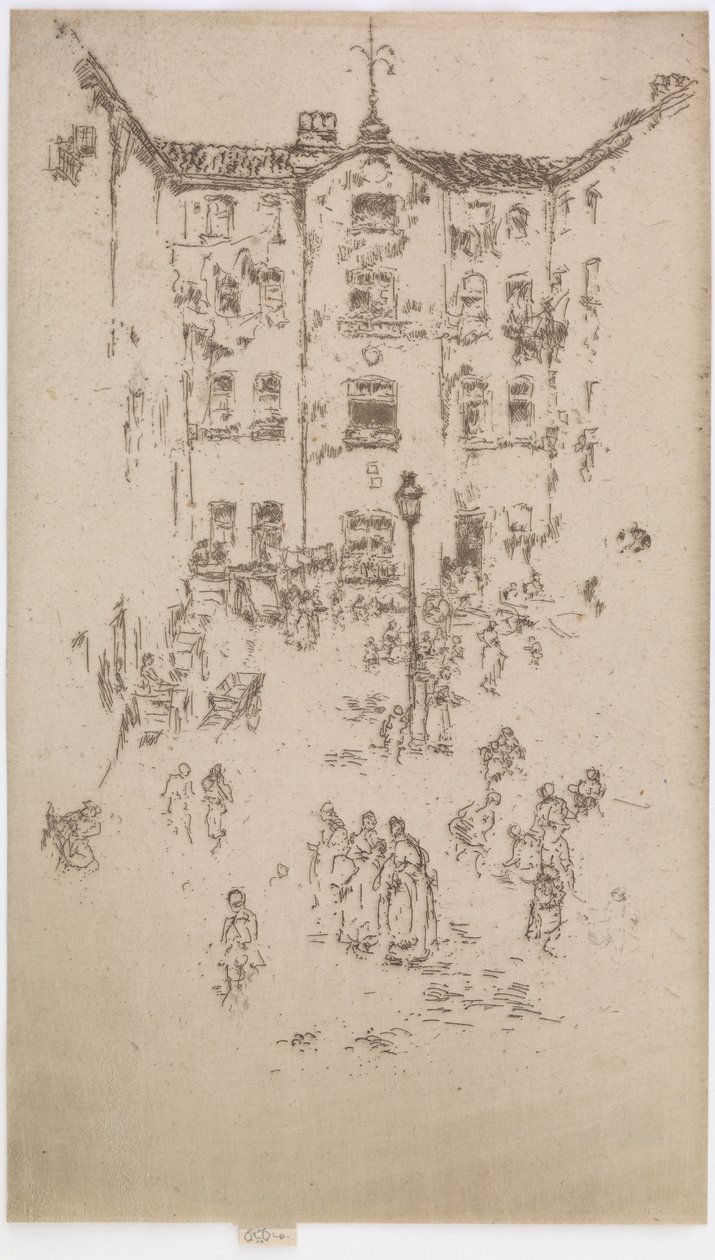 La Cour, Bruxelles, 1887 - James Abbott McNeill Whistler