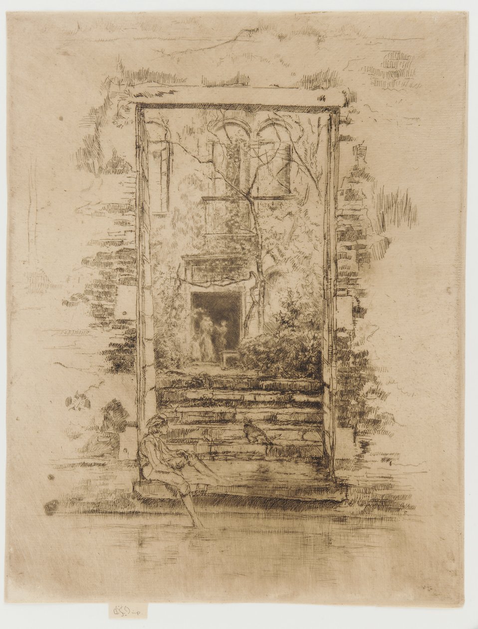 Le jardin, 1879-1880 - James Abbott McNeill Whistler