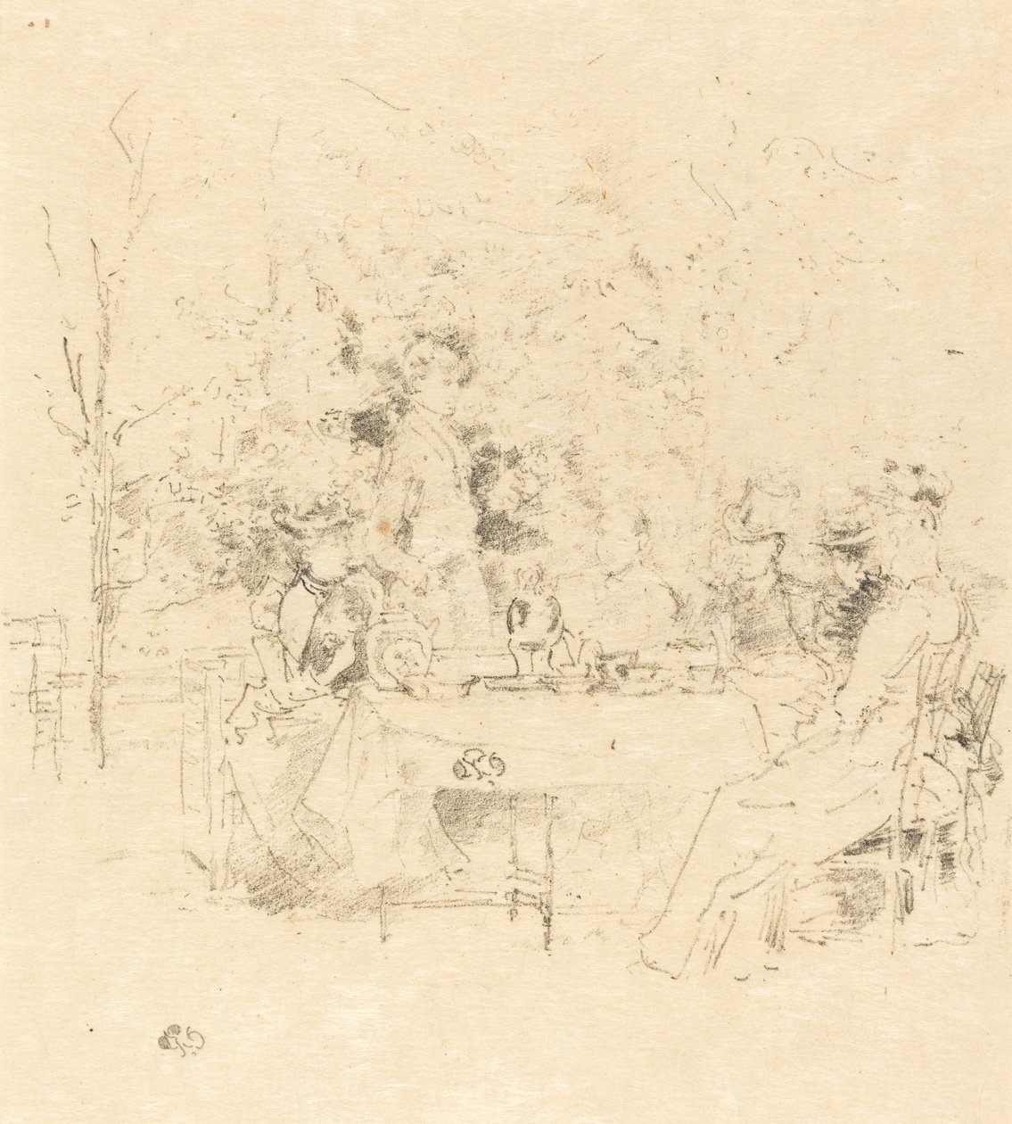 Le Jardin, 1891 - James Abbott McNeill Whistler