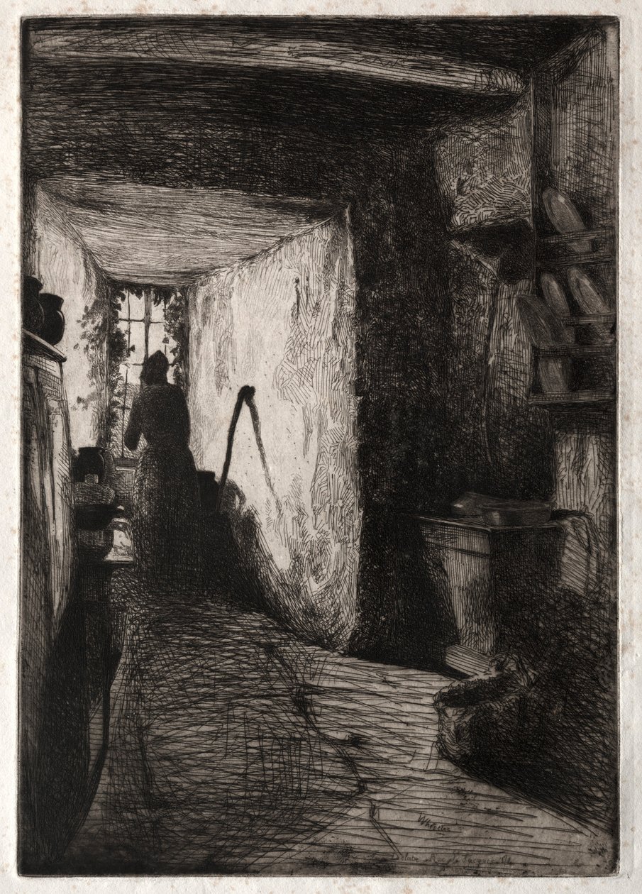 La cuisine, 1858 - James Abbott McNeill Whistler