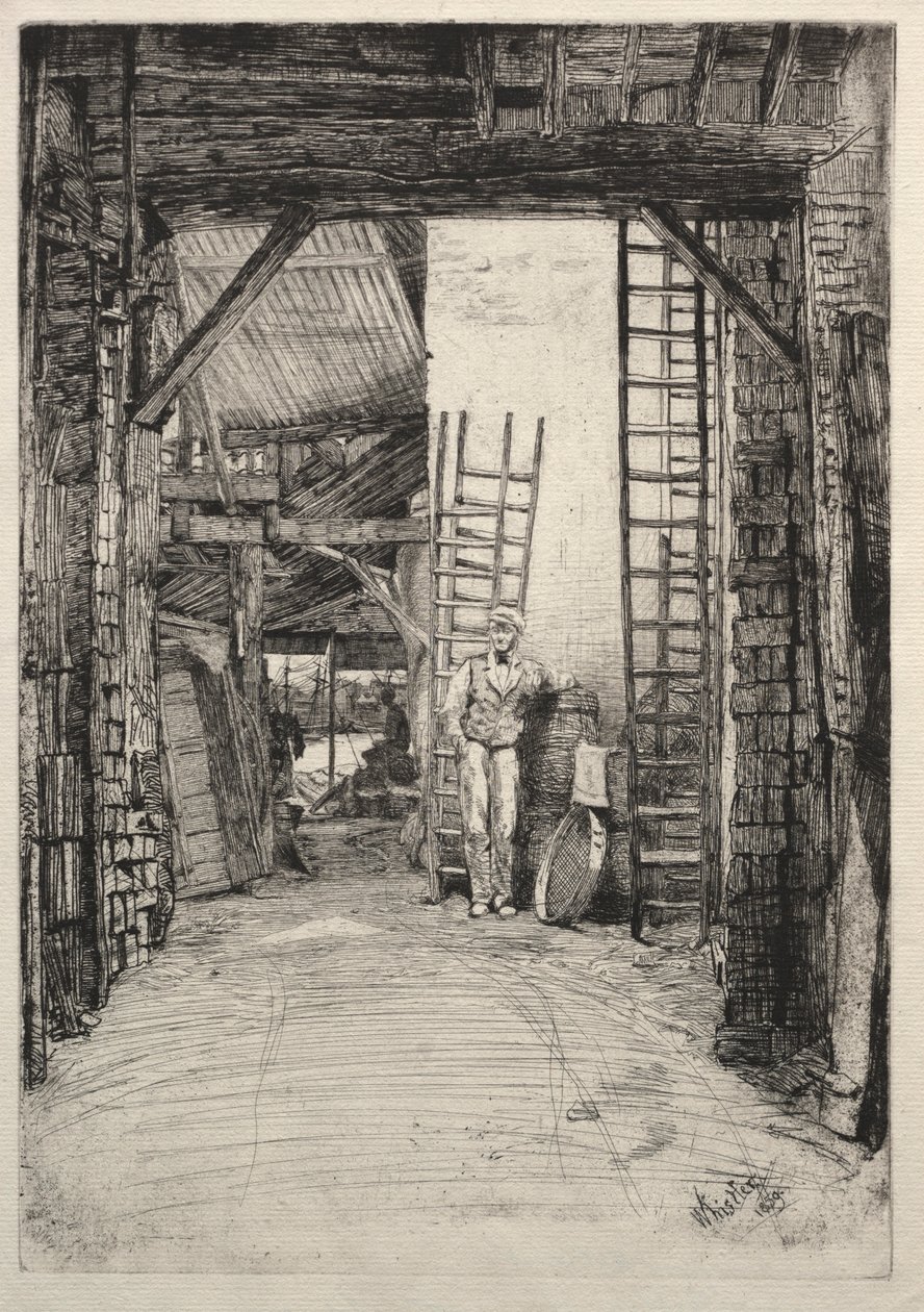 Le Chaufournier, 1859 - James Abbott McNeill Whistler