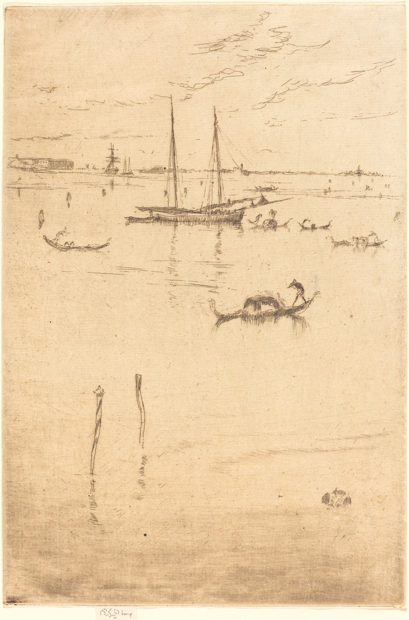 La Petite Lagune - James Abbott McNeill Whistler
