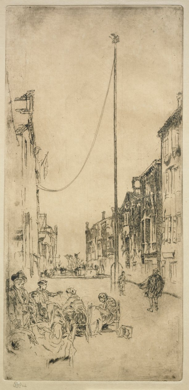 Le mât - James Abbott McNeill Whistler