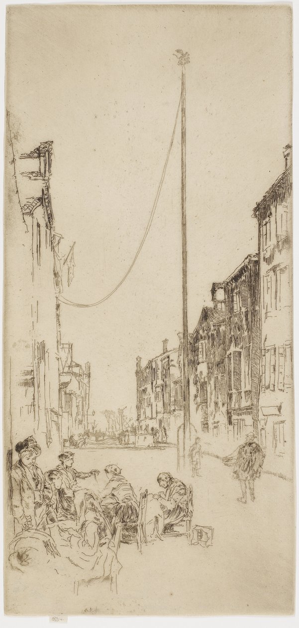 Le mât - James Abbott McNeill Whistler