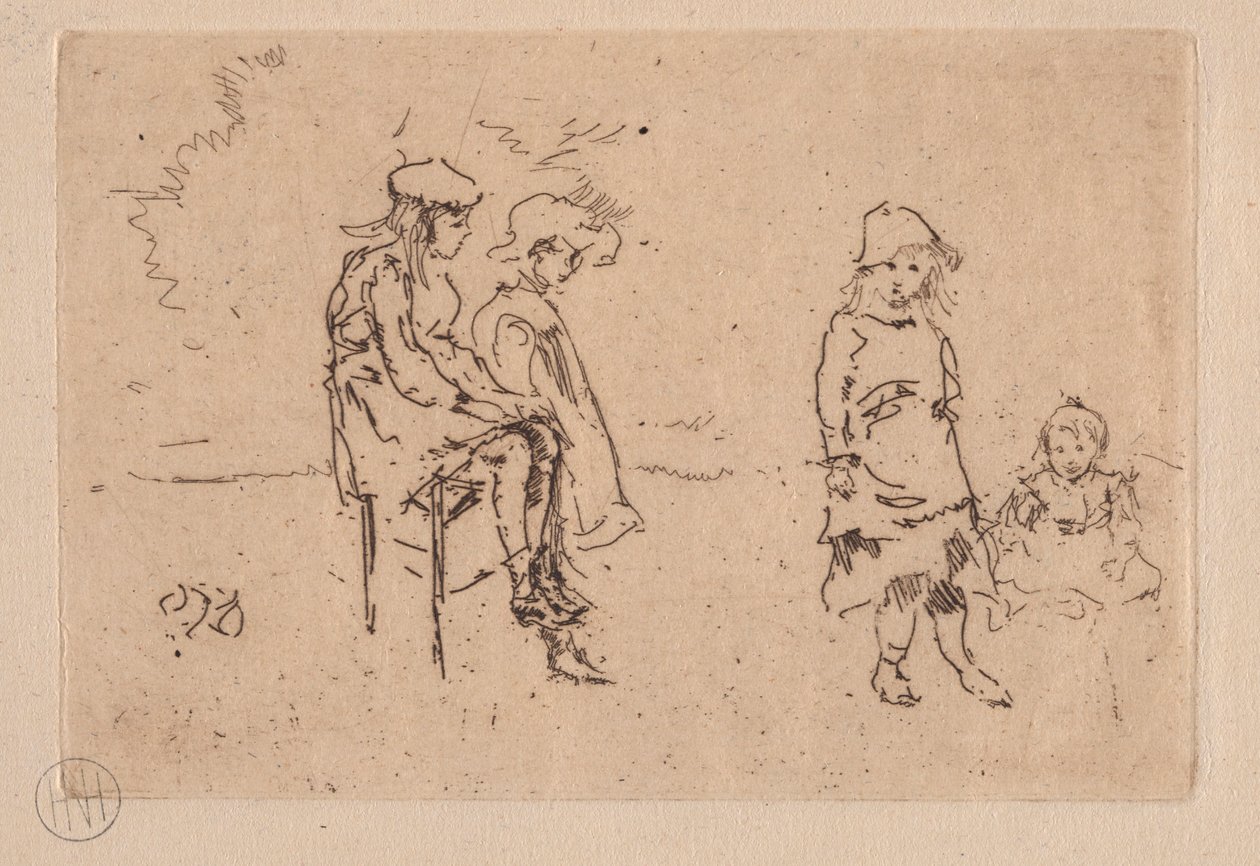Les enfants Menpes - James Abbott McNeill Whistler