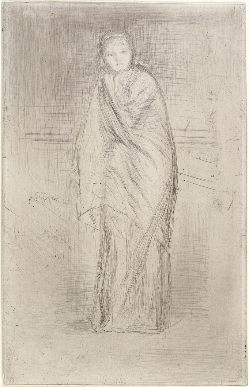 Le modèle se reposant, 1870 - James Abbott McNeill Whistler