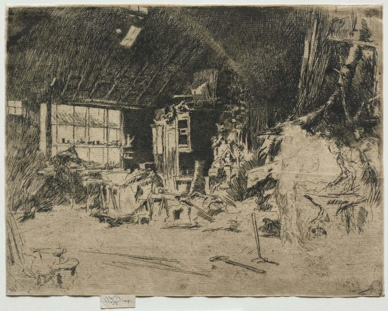 La Forge - James Abbott McNeill Whistler
