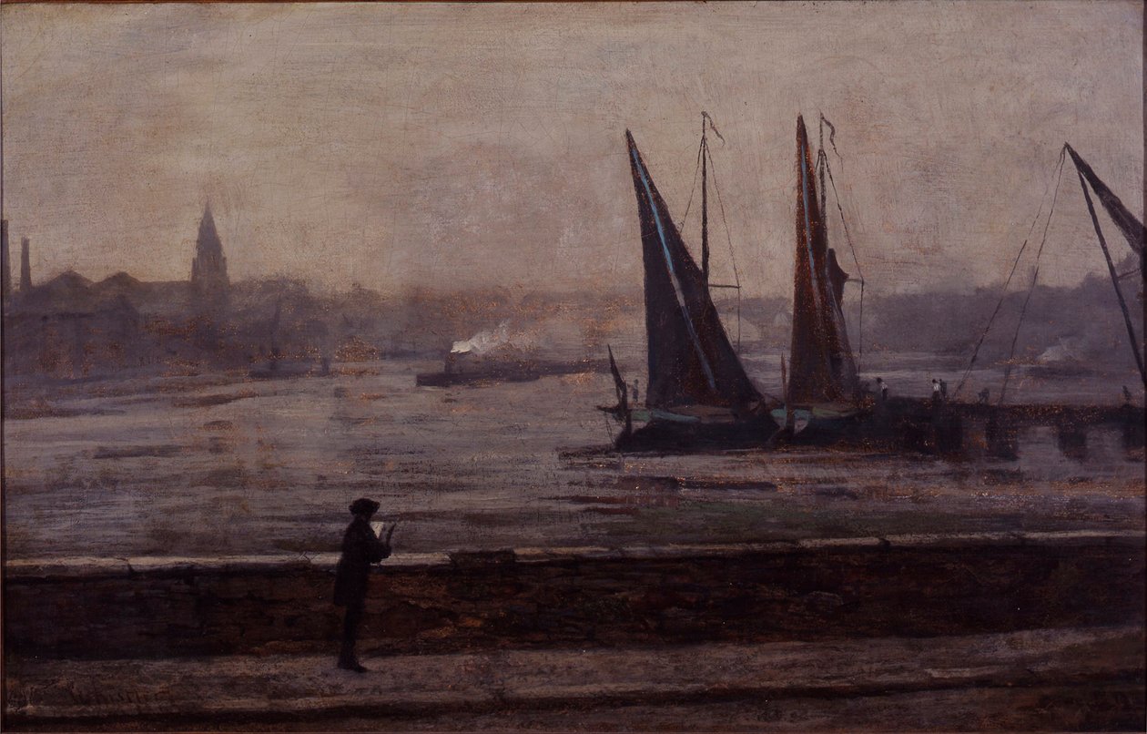 La Tamise depuis le pont de Battersea - James Abbott McNeill Whistler