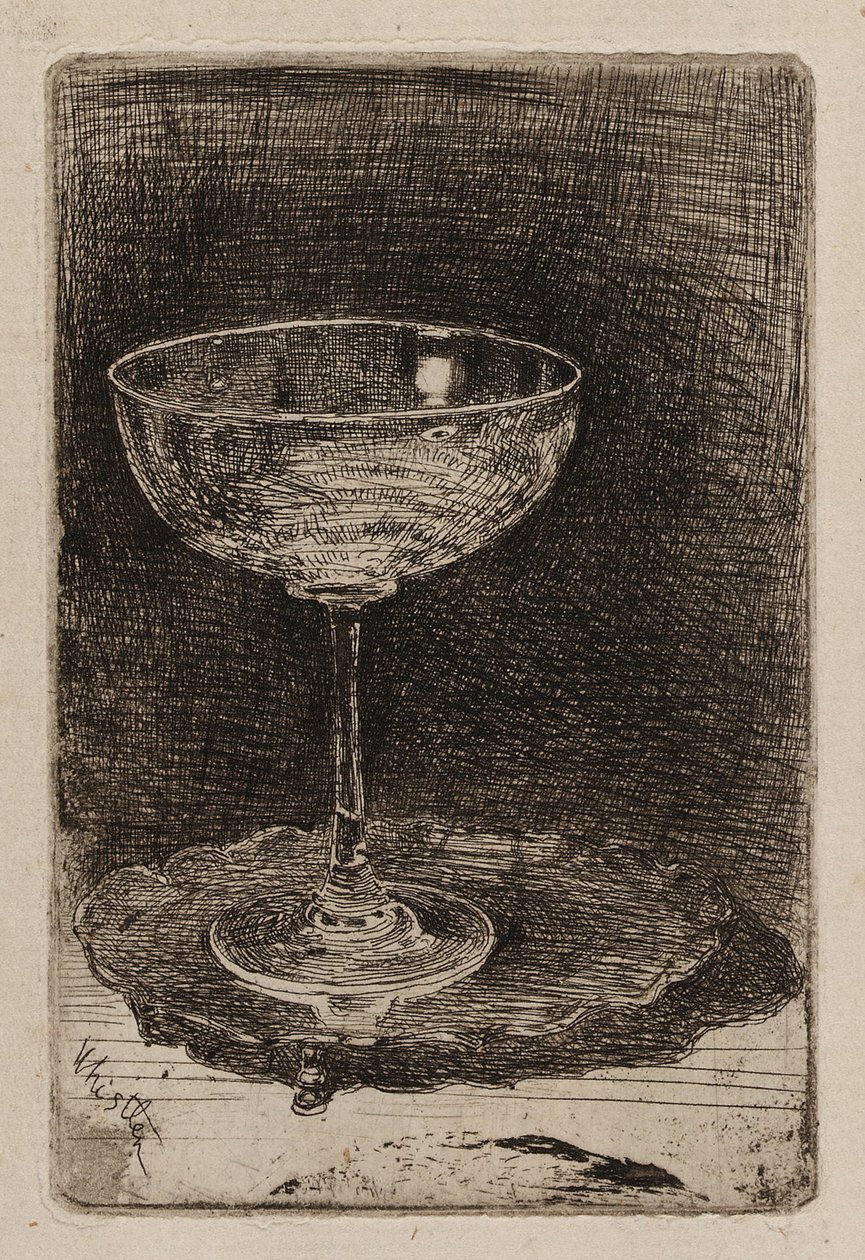 Le Verre à Vin, 1858 - James Abbott McNeill Whistler