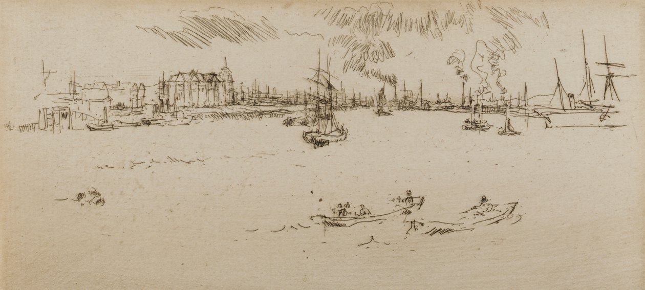 Tilbury, 1887 - James Abbott McNeill Whistler