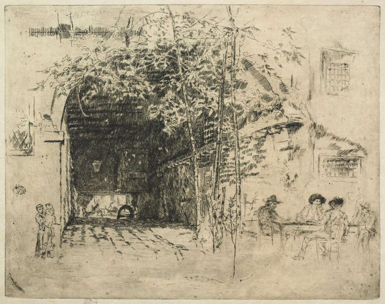 Traghetto, No. 2 - James Abbott McNeill Whistler