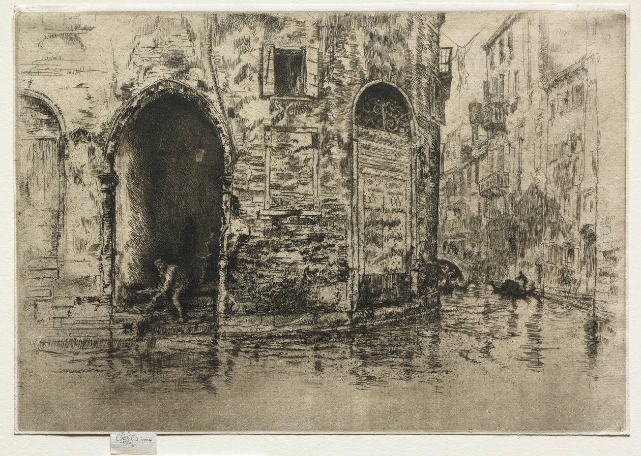 Deux portes, 1880 - James Abbott McNeill Whistler