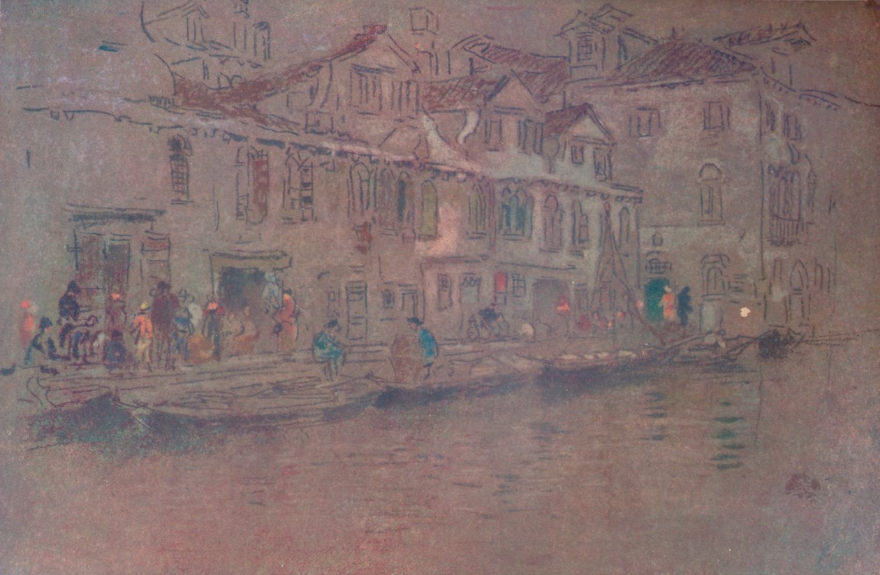 Venise, vers 1870, 1904 - James Abbott McNeill Whistler