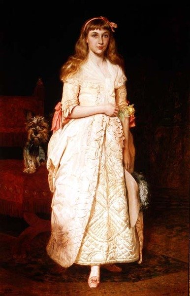 Rose : Portrait de Mlle Rose Fenwick - James Archer