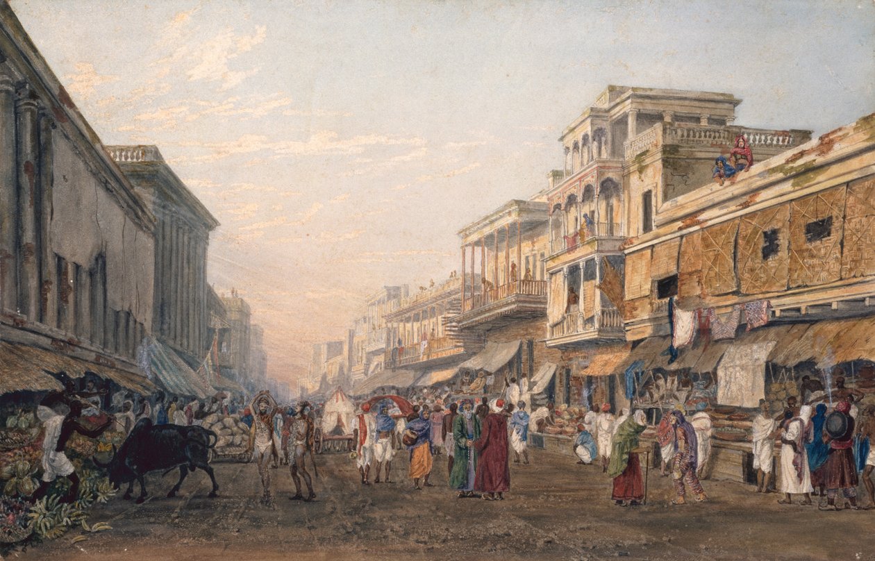 Vue de Calcutta, c.1820 - James Baillie Fraser